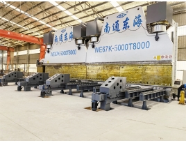 2xWE67K-5000/8000 CNC Press Brake in Tandem